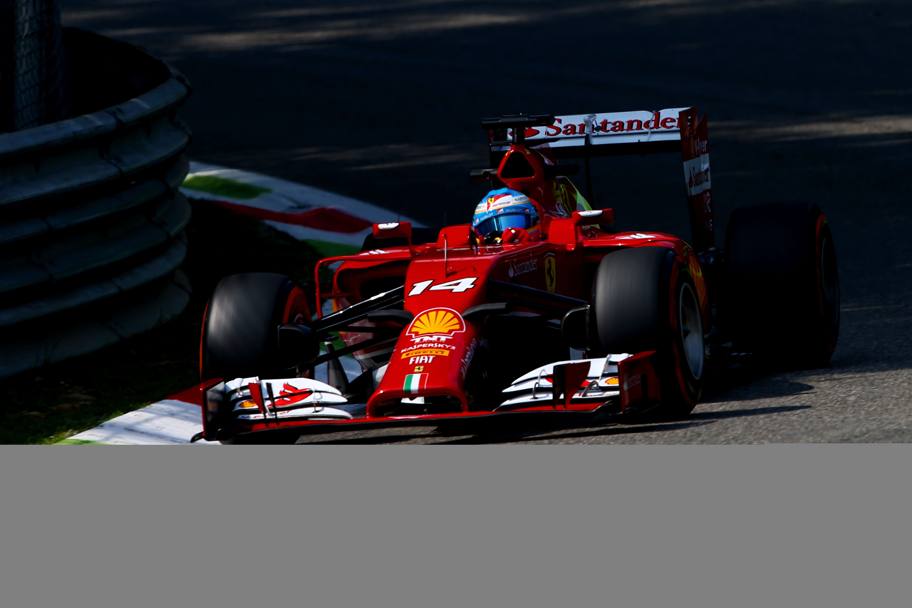 Alonso, 4 nelle libere-2 a Monza. Getty